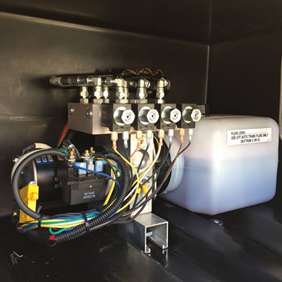 pump for redfoot levelling system