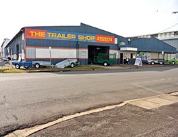the trailer shop premises
