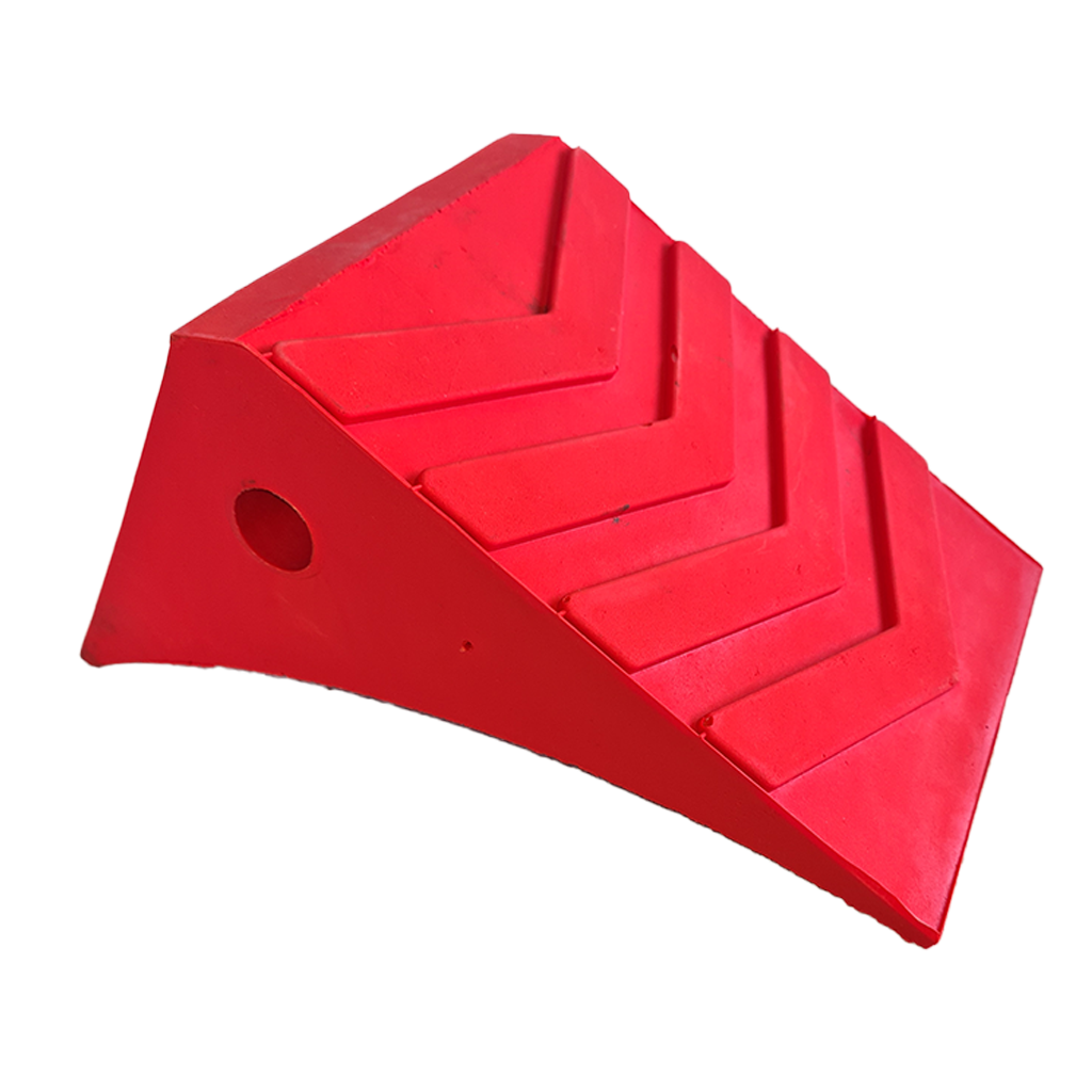 Redfoot Levelling - A Redfoot Levelling Motorhome Chock on a white background that can be used as outrigger pads for sale.