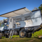 Redfoot Levelling - An Expedition Off-Road Vehicles with a roof top tent.
