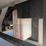 Pump mounted on chassis