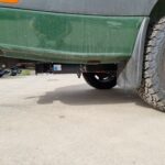 Redfoot jack retracted on a mercedes benz sprinter van