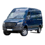 hero shot of mercedes benz sprinter van