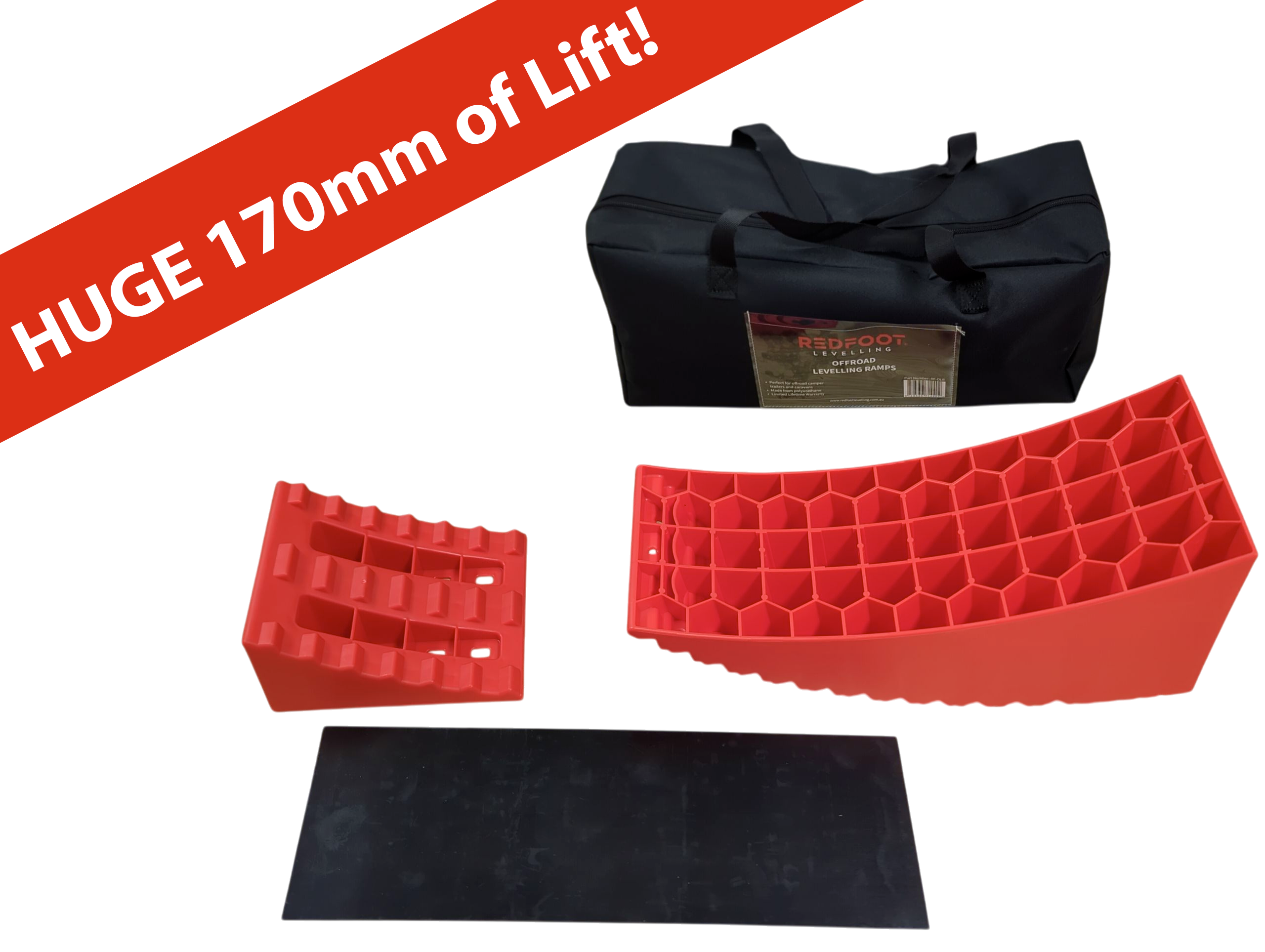 Redfoot Offroad Levelling Ramp - 170mm Lift